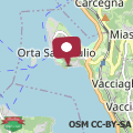 Mapa Casa Sul Lago ORTA