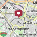 Mapa Lanterne & Design, Chinatown Milano