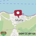 Map LAPALMAS Apartments - in centro a Malfa