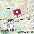 Map Large apartment with private balcony and workspace