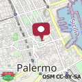 Map Large two-room apartment within walking distance of the Teatro Massimo