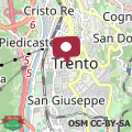 Mapa Le Androne di Trento