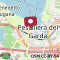 Karte Le camere del Baldo parcheggio gratuito in centro storico