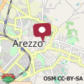 Mappa Le Casate - centro storico Arezzo