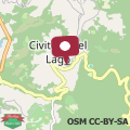 Map Le Casette di Civitella la casa di Nonna Giulia