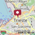 Mapa Le Cupole di Trieste