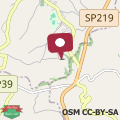 Mapa Le Dame Country House, Marche
