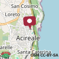 Mappa Le Dimore del Corso I ad Acireale fra Catania, Taormina, il Mare e l'Etna