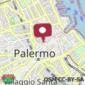 Mapa Le Due Pigne - Palermo