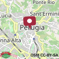 Map LE GEMME DI PERUGIA - alloggi in centro storico - VIA DELLA CUPA / VIA DELLA LUNA