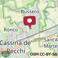 Mappa Le Magnolie B&B - MM2 Bussero - Milano Cortina