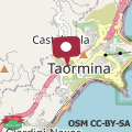 Map Le nuove porte di Taormina