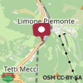 Mapa Le Petit Chalet Limone