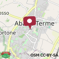 Map Le Petit Monde - Eleganza e relax in centro a Abano Terme