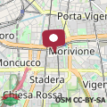 Mapa Le residenze Milano Pomponazzi