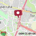 Mappa Le Rondini Apartment, 5 persone, 2 balconi, Policlinico Tor Vergata e Casilino