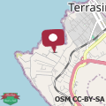 Mappa Le terrazze house with swimming pool in Terrasini