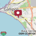 Mappa le terrazze sul mare gallipoli lido