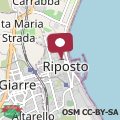 Mappa Le Tre Ninfe Centro storico Riposto