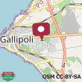 Mapa Le tre terrazze - Gallipoli