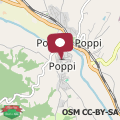 Map LE VOLTE centro storico di Poppi