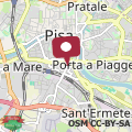 Map Leonardo House Pisa giardino piscina idromassaggio riscaldabile casa indipendente posizione centrale a pochi passi dalla stazione