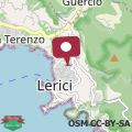 Map Lerici Central Apartment x5 with terrace