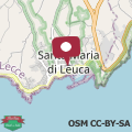 Karte Leuca Villa Perseo