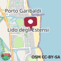 Karte Lido degli Estensi Seaview Apartment
