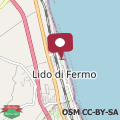 Mappa [LIDO DI FERMO-FREE PARKING] Appartamento miramare