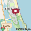 Map Lido di Spina vista mare pineta - A Casa di Alessandra