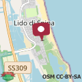 Karte Lido di Spina vista mare pineta