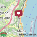 Mapa Appartamento con vista lago