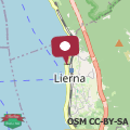 Map Lierna Beach Apartments