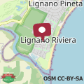 Map Lignano Riviera appartamento appena ristrutturato