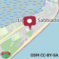 Map Lignano Sabbiadoro with marvellous sea view