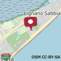 Mapa Lignano Sabbiadoro with pool