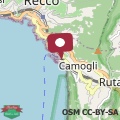 Map Camogli - "Il mare dietro l'angolo" - Liguria Holidays