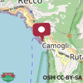 Map Camogli - "Il Nido" - Liguria Holidays