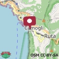 Map Camogli - "To Palmira" - Liguria Holidays