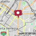 Mappa Lion University &Youth Hostel Milano