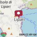 Map Lipari Centro Storico 5 mins from port Casa Celeste