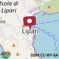 Map Lipari Centro Storico Flat 7 mins from port