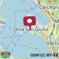 Mappa LISOLA Appartamento con vista lago