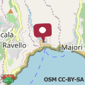 Mapa Little studio in Minori, Amalfi Coast