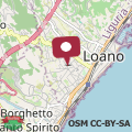 Mapa Loano Mare