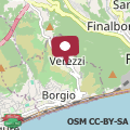 Map Locanda Antica Osteria Saracena del Bergallo