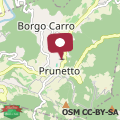 Mapa Locanda del Borgo