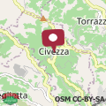 Mapa Locanda del Gufo Civezza