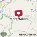 Mapa B&B Locanda Montefabbri